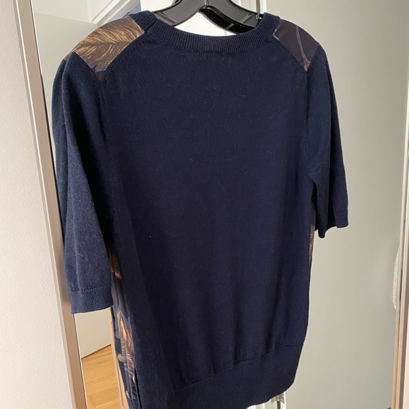 Silk contrast Wool sweater - Picture 2 of 8